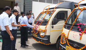 SBI Mutual Fund donates vehicles to Lucknow unit