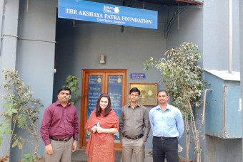 Ms Megan Parker from PATH visits Bengaluru kitchen