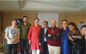 UK delegates visit the Vasanthapura kitchen