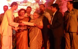 Best 'bhagidari' award by Delhi Government