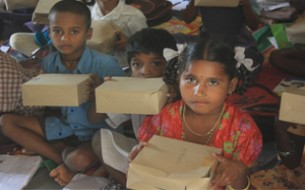 Cisco distributes breakfast boxes to 15 schools