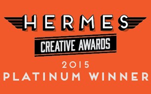 Platinum win at the 2015 Hermes Creative Awards