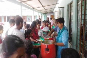 Akshaya Patra will be providing two meals a day