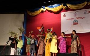 The drama group keeping the crowd riveted